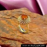 انگشتر طلا روسی گارنت